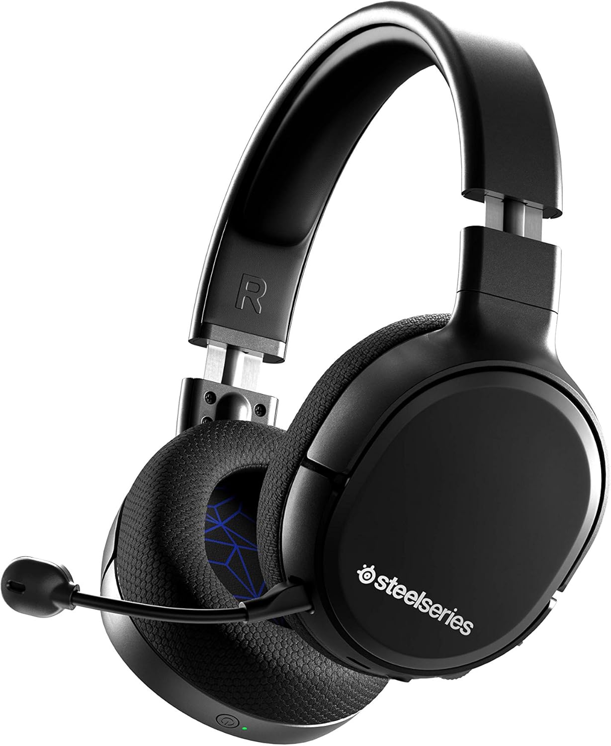 SteelSeries Arctis 1 Wireless Gaming Headset for Playstation – USB-C Wireless – Detachable ClearCast Microphone – for PS5, PS4, PC, Nintendo Switch, Android – Black